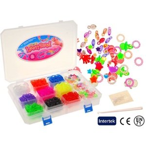 Farebné gumky Loom Bands 1200 ks