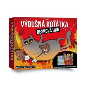 Výbušná koťátka: Desková hra Asmodée-Blackfire