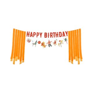 Banner Happy Birthday Cirkus ALBI