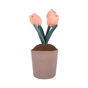 Maxi plyšový kvet - Ružové tulipány ALBI