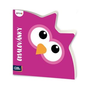Tvarované omaľovánky: Sova - Kvído ALBI