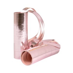 Serpentíny metalické rose gold 2 ks ALBI