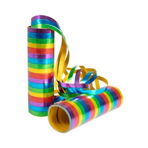 Serpentíny metalické multicolor 2 ks ALBI