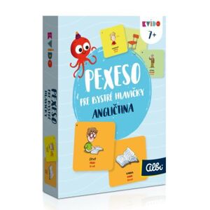 Pexeso pre bystré hlavičky - Angličtina 2. vydanie ALBI