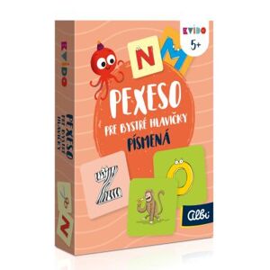 Pexeso pre bystré hlavičky - Písmená 2. vydanie ALBI