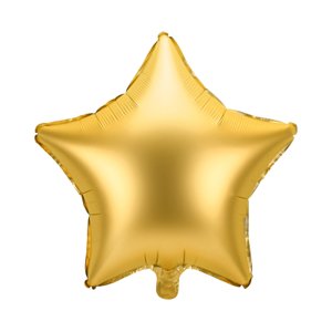 Balónik fóliový Hviezda zlatá matná ALBI