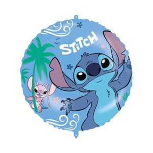Balónik fóliový Stitch & Angel ALBI