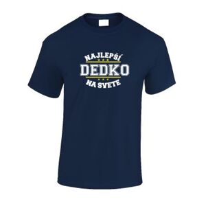 Tričko XL  - Naj Dedko Navy ALBI