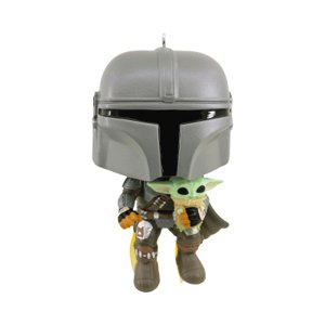 Vianočná ozdoba - Mandalorian Hallmark