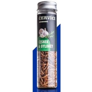 Červíčky - Cesnak a bylinky Sens