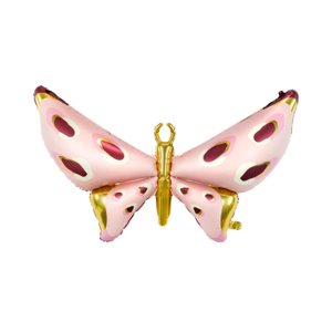 Balónik fóliový Motýľ ružový ALBI