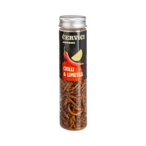 Chrumkavé červíky - Chilli a limetka Sens