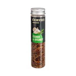 Chrumkavé červíky - Cesnak a bylinky Sens