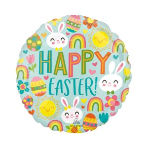 Balónik fóliový Veľká noc Happy Easter ALBI