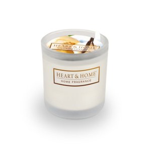 Francúzska vanilka - votívna sviečka v skle Heart & Home