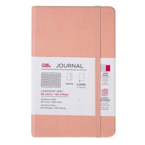 Stredný zápisník Journal - Ružový ALBI