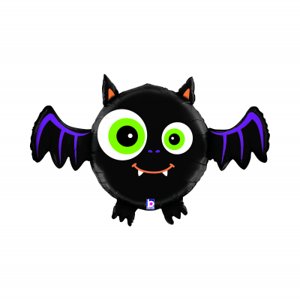 Fóliový balón čierny netopier ALBI