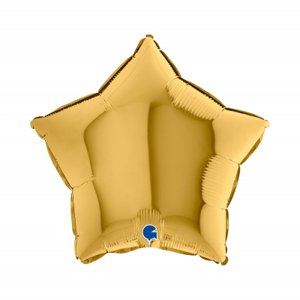 Fóliový balónik zlatá hviezda 46cm ALBI