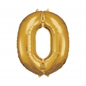 Fóliový balónik zlato č.0 ALBI