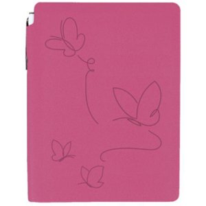 Zápisník s propiskou tmavo ružová ALBI
