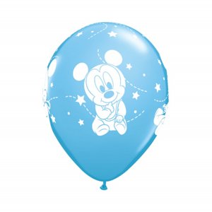 Balóniky latexové Baby boy Mickey Mouse 6 ks ALBI