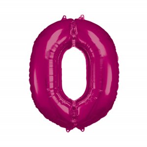 Fóliový balónik magenta č.0 ALBI