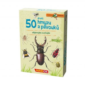 Expedice příroda: 50 hmyzu a pavouků Mindok