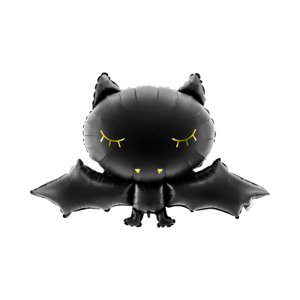 Fóliový balónik Čierny netopier