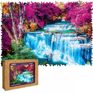 Drevené puzzle - Farebný vodopád Puzzler