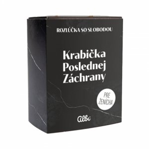 Krabička poslednej záchrany pre ženícha ALBI