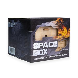 Drevený hlavolam Space Box Escape Welt