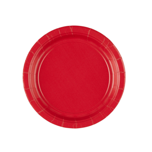 Amscan Papierové taniere červené 8 ks