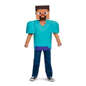 Epee Detský kostým Minecraft - Steve Veľkosť - deti: L