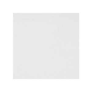 Santex Servítky - jednofarebné 21 x 20 cm Farba: biela