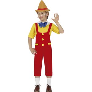 Guirca Detský kostým - Pinocchio Veľkosť - deti: M