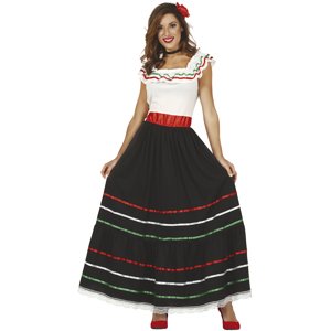 Guirca Dámsky kostým - Mexičanka Veľkosť - dospelý: M