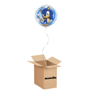 HeliumKing Balónový box - Sonic kruh 45 cm
