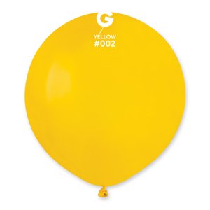 Gemar Balón pastelový žltý 48 cm 25 ks