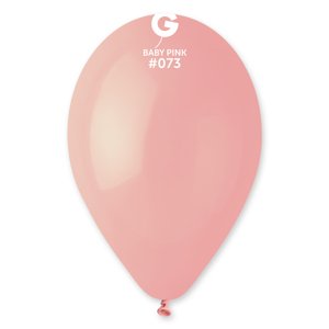 Gemar Balónik pastelový Baby ružová 26 cm 100 ks