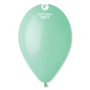 Gemar Balónik pastelový zelená mäta 26 cm 100 ks