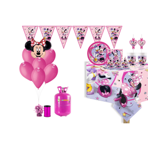 HeliumKing STANDARD Kompletná narodeninová sada - Minnie Mouse