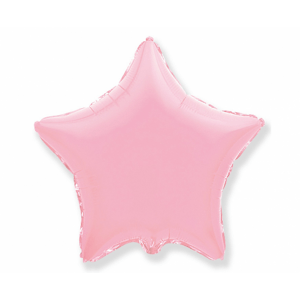 Flexmetal Fóliový balón Hviezda - ružová