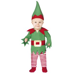 Guirca Detský kostým Vianočný škriatok Veľkosť najmenší: 12 - 24 mesiacov