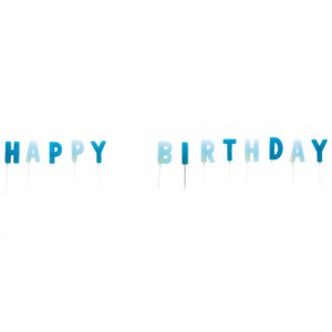 Amscan Sviečky Happy Birthday - modré