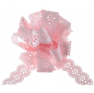 Santex Dekoračné mašle - jednofarebné 5 ks Farba: ružová