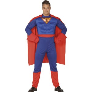 Guirca Pánsky kostým - Superman Veľkosť - dospelý: L
