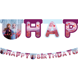 Procos Banner - Happy Birthday (Frozen 2)