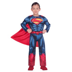 Amscan Detský kostým - Superman Classic Veľkosť - deti: 6 - 8 rokov