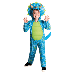 Amscan Detský kostým - Dinosaurus modrý Veľkosť - deti: S