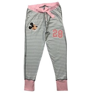 EPlus Dámske pyžamové nohavice - Mickey Mouse pruhované Veľkosť - dospelý: L